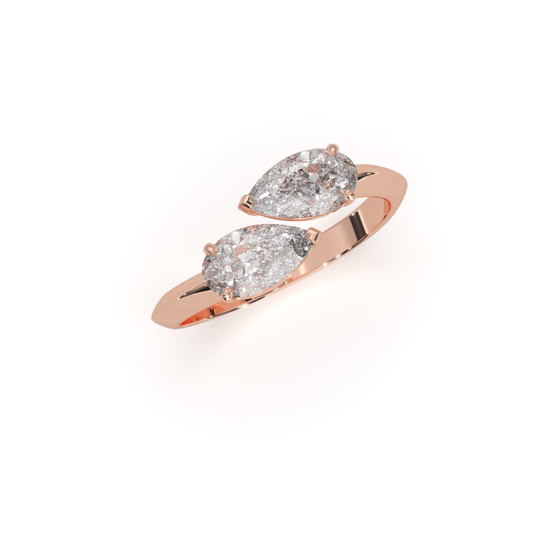 Diamond Ring "Toi et Moi"
