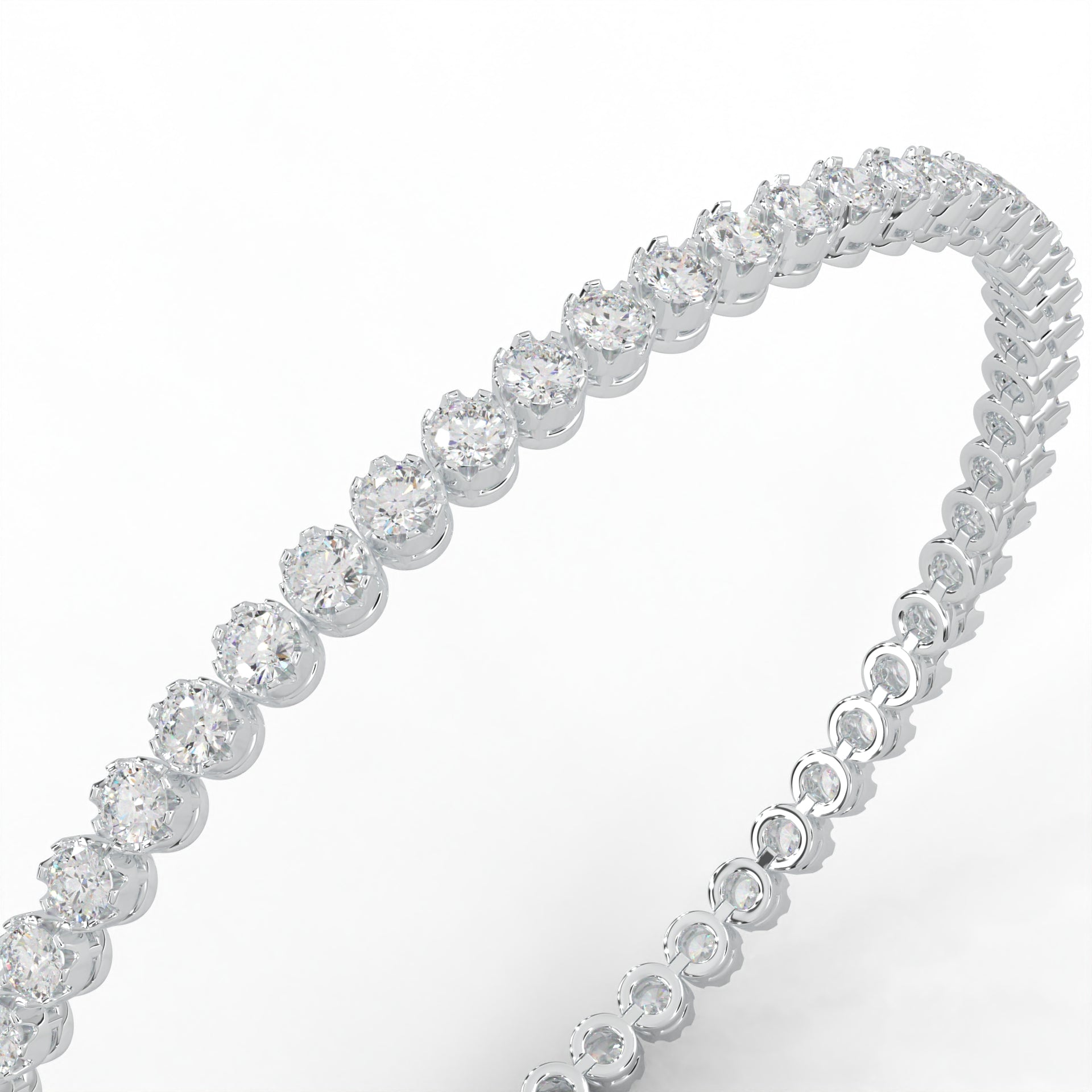 Diamond Bracelet Millefiori
