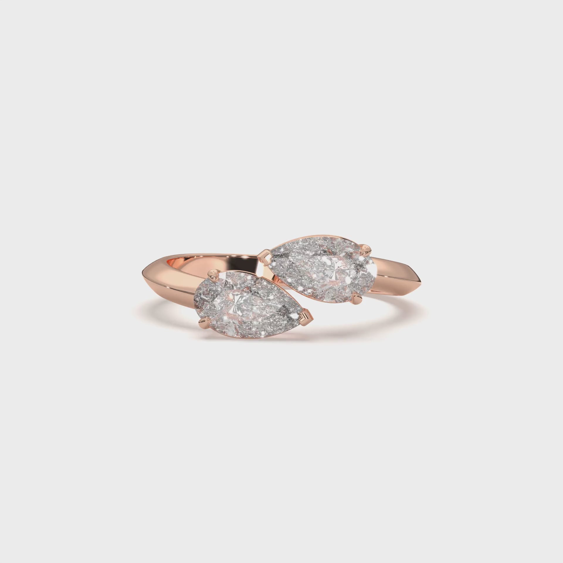 Diamond Ring "Toi et Moi"