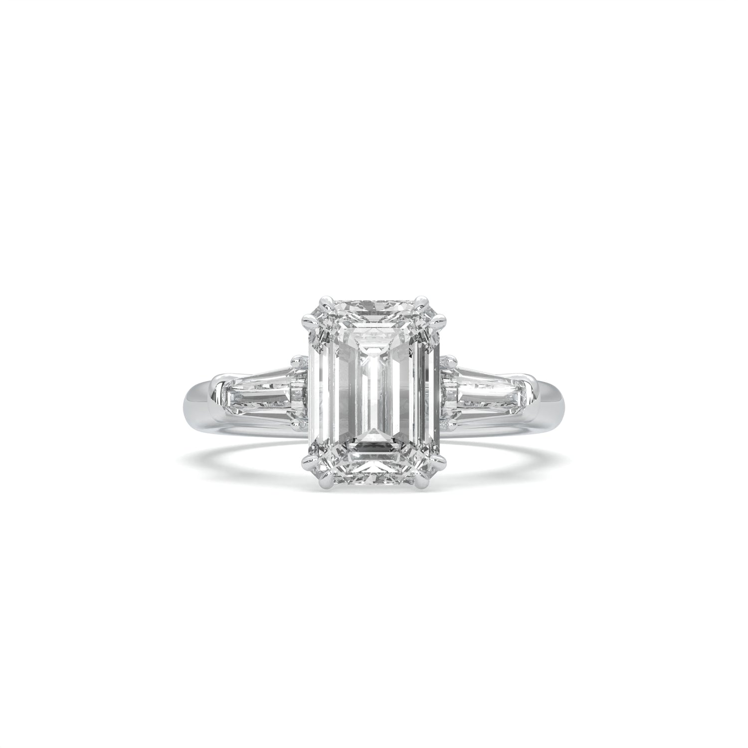 Diamond Ring Emeraldcut - Bond Street