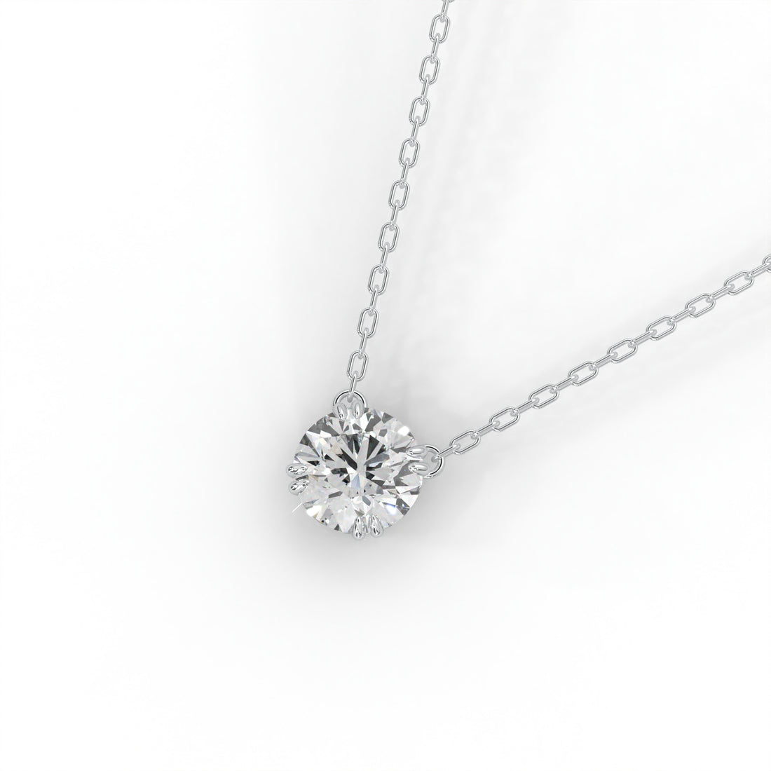 Diamond Necklace Brilliant Solitaire