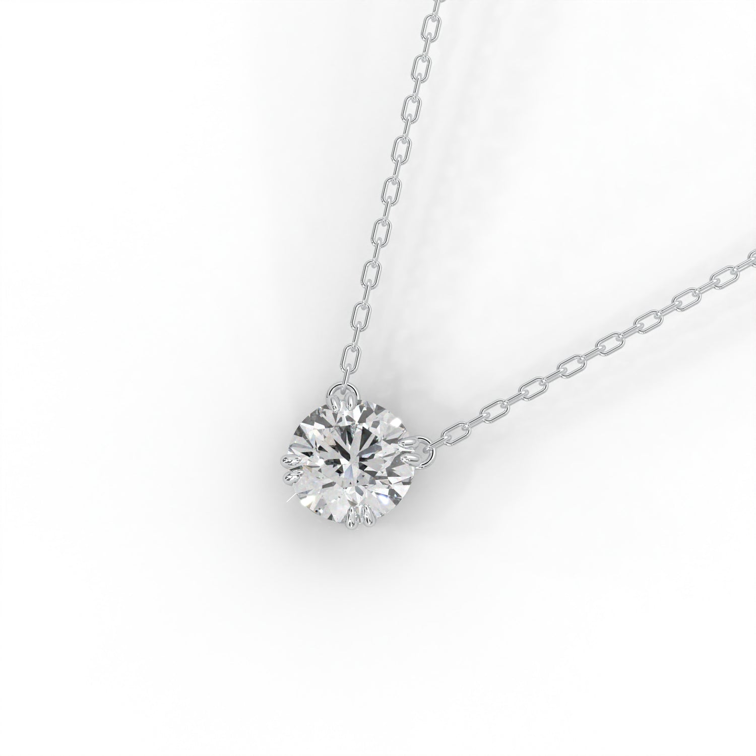 Diamond Necklace Brilliant Solitaire