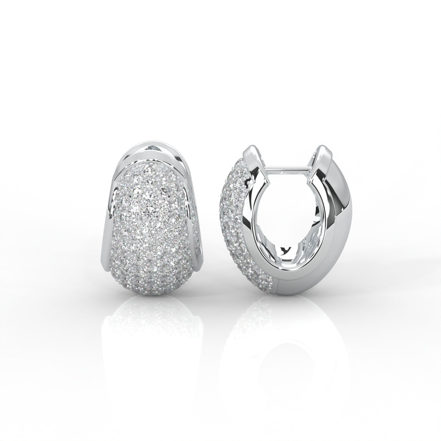 Diamond Earrings Nebula