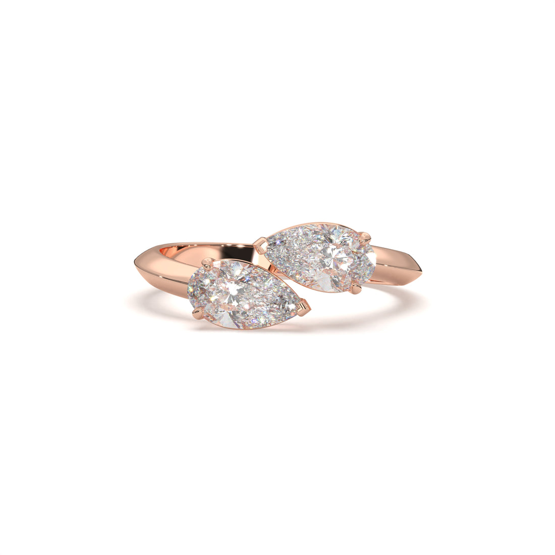 Diamond Ring &quot;Toi et Moi&quot;