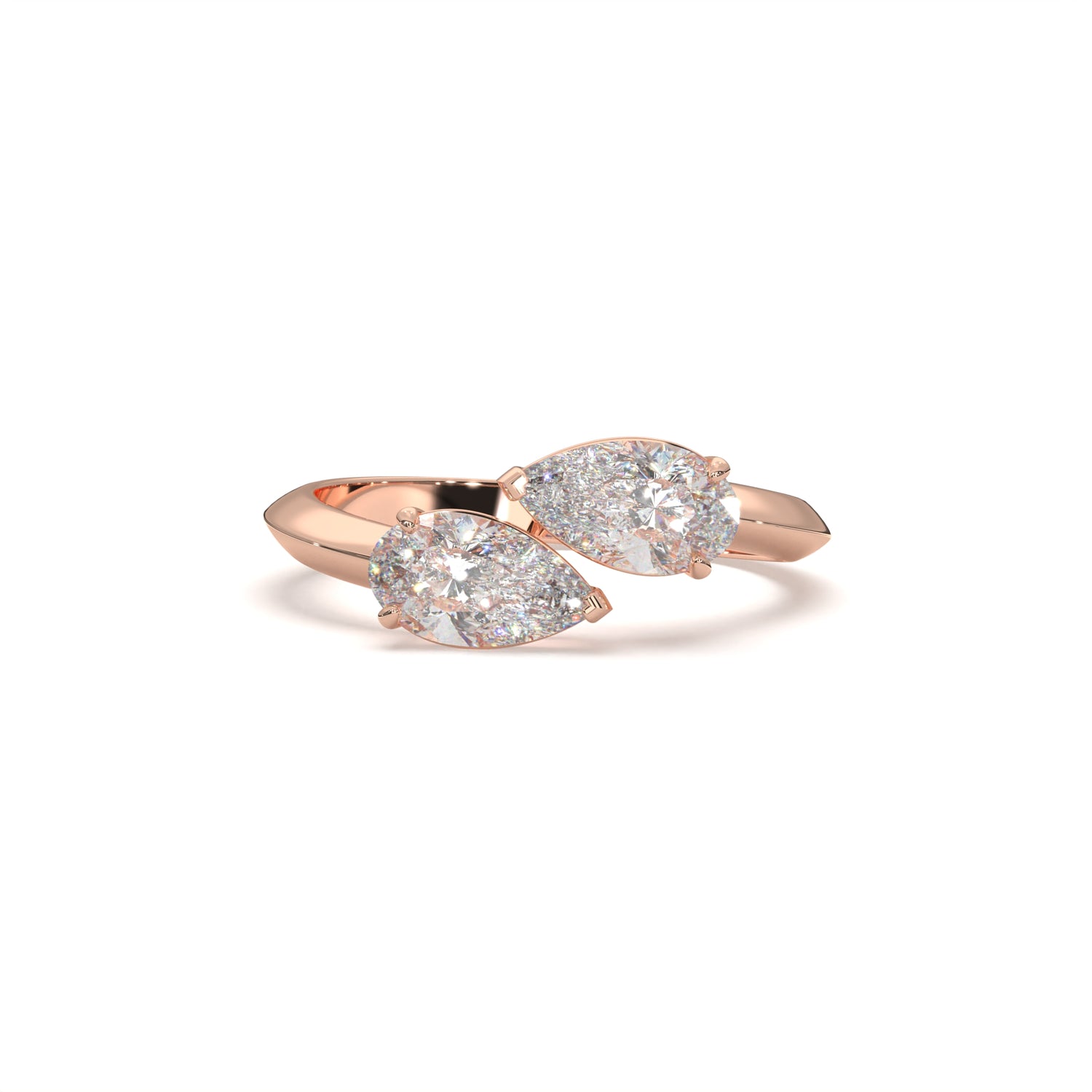 Diamond Ring &quot;Toi et Moi&quot;