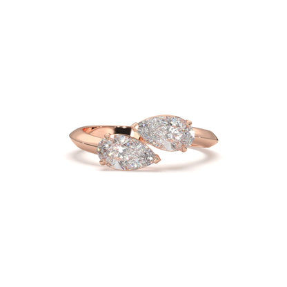 Diamond Ring &quot;Toi et Moi&quot;