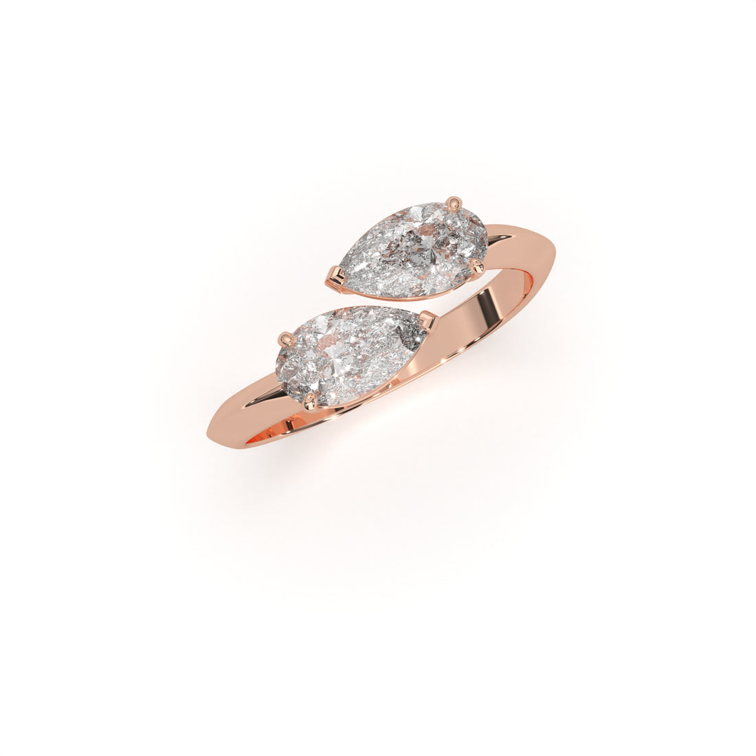 Diamond Ring &quot;Toi et Moi&quot;