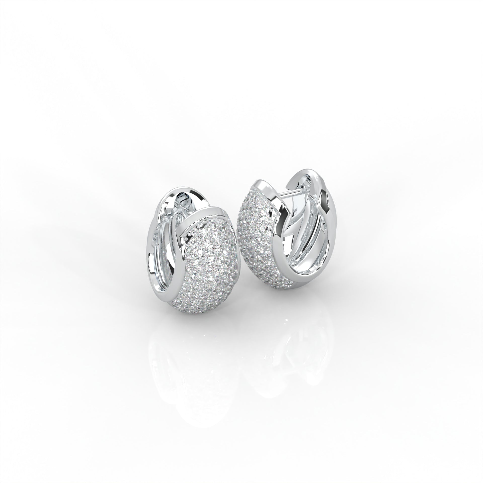 Diamond Earrings Nebula