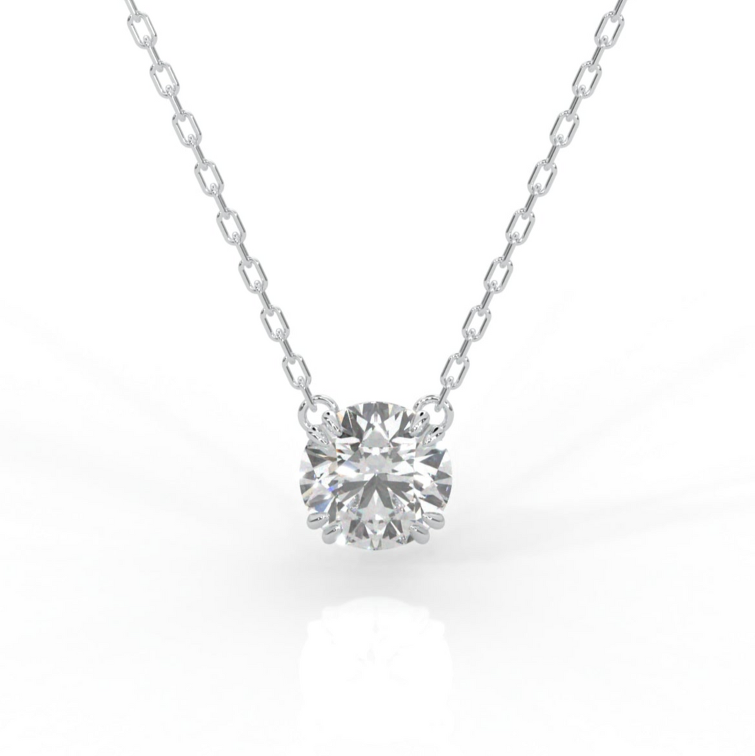 Diamond Necklace Brilliant Solitaire