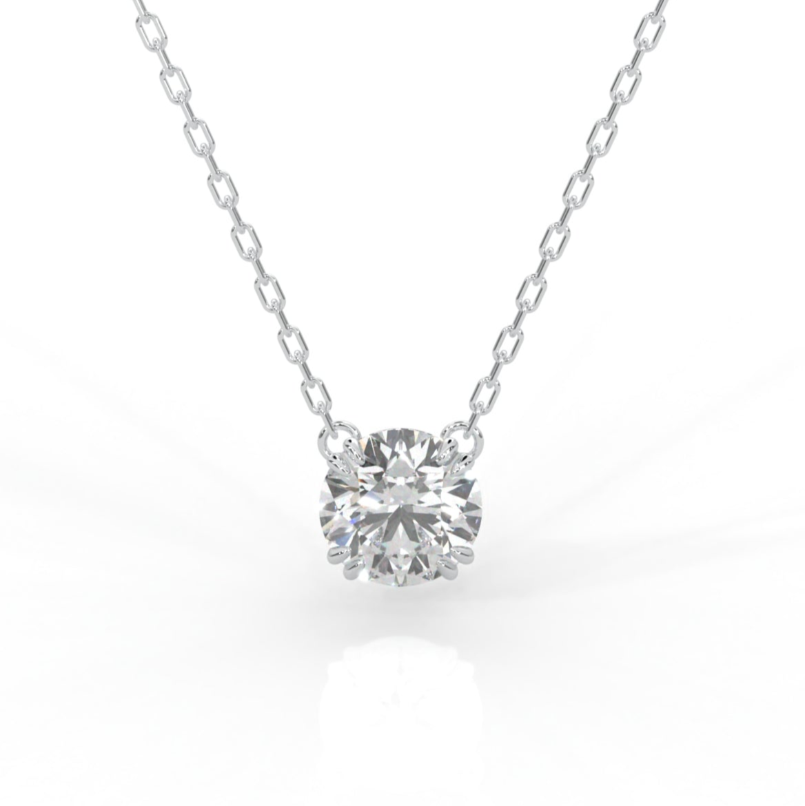 Diamond Necklace Brilliant Solitaire
