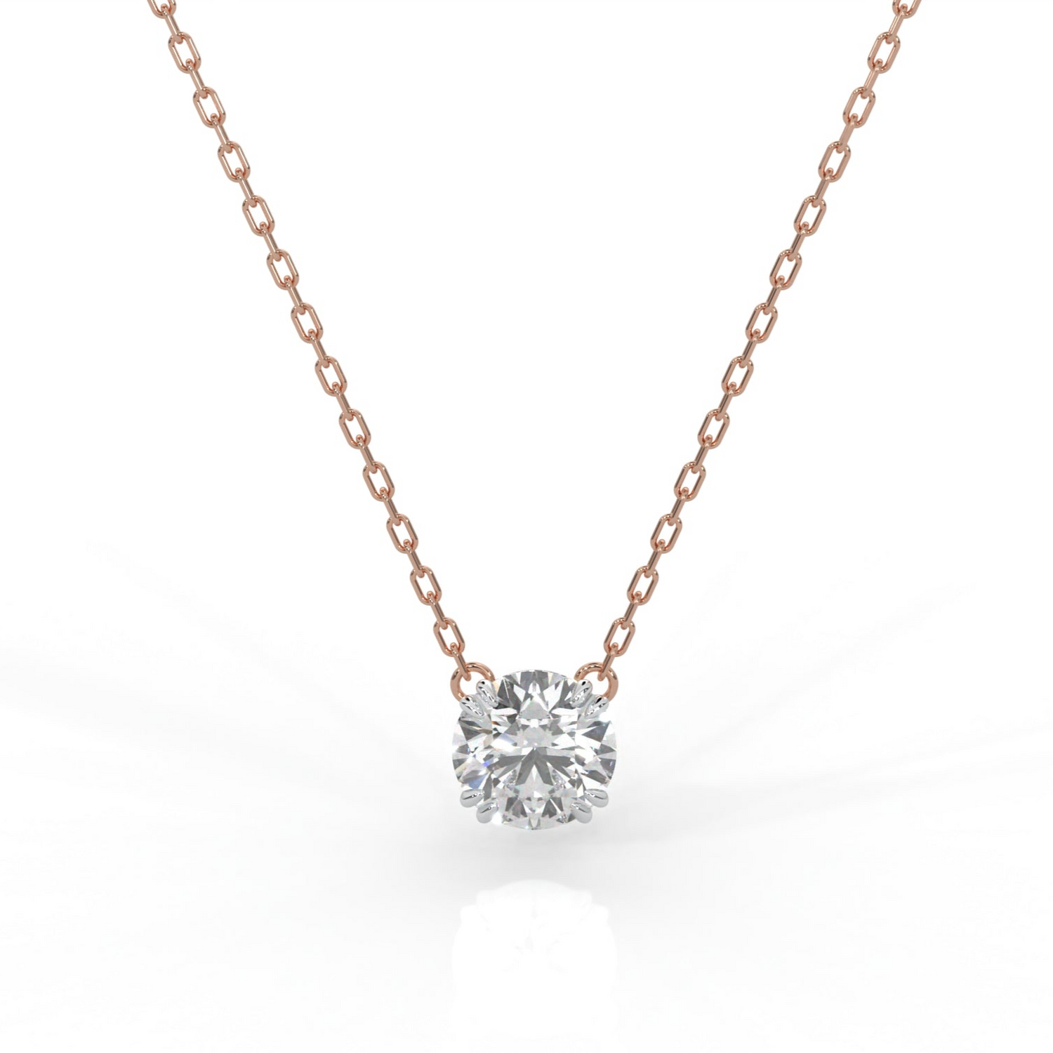 Diamond Necklace Brilliant Solitaire