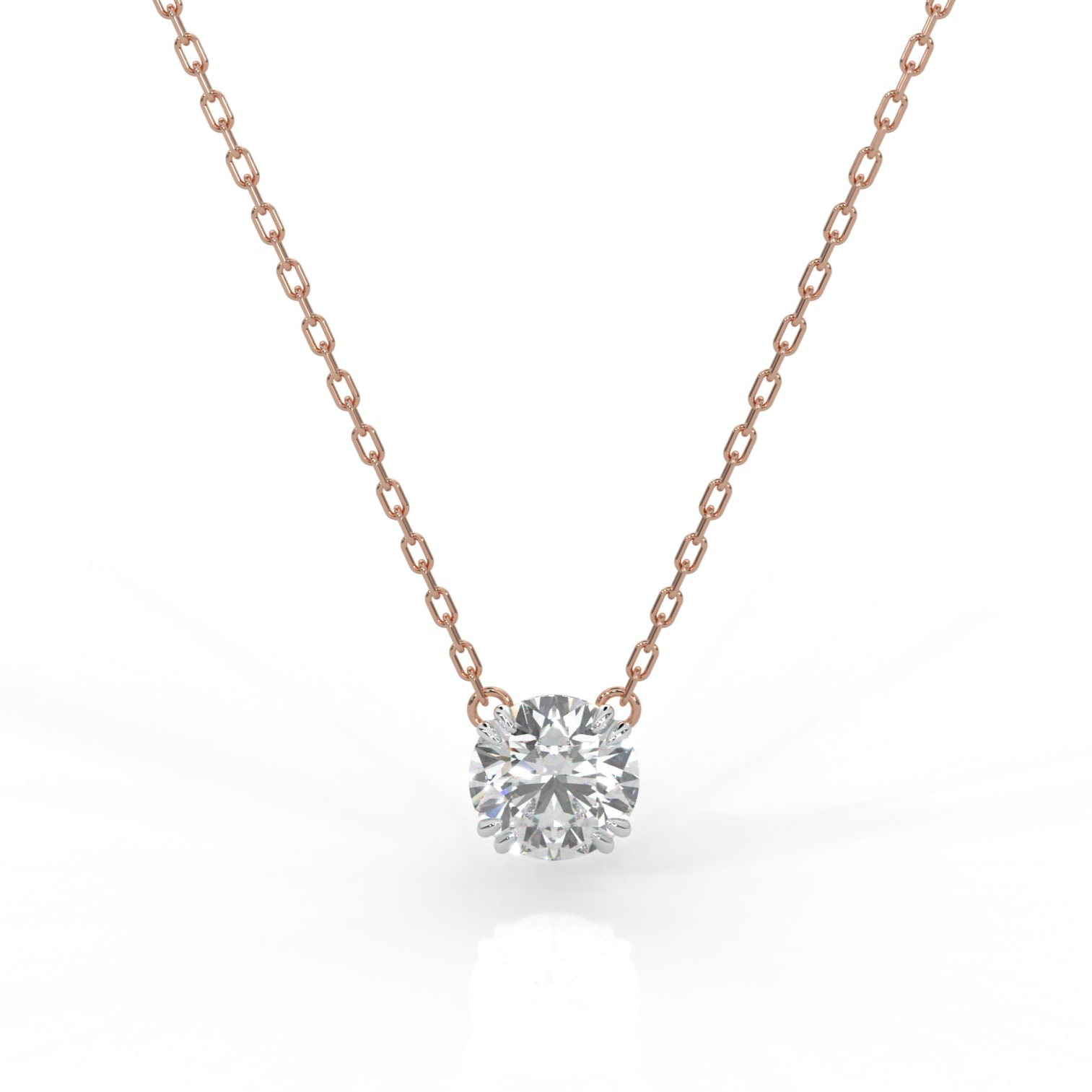 Diamond Necklace Brilliant Solitaire