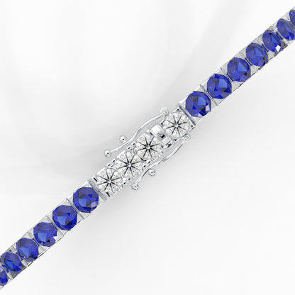 Royal Blue Tennis Bracelet