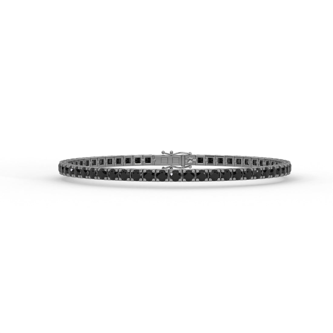 Black Edition Tennis Bracelet