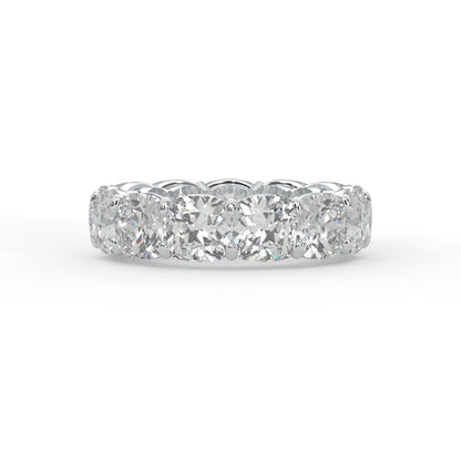 Diamond Ring Eternity Cushion