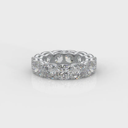 Diamond Ring Eternity Cushion
