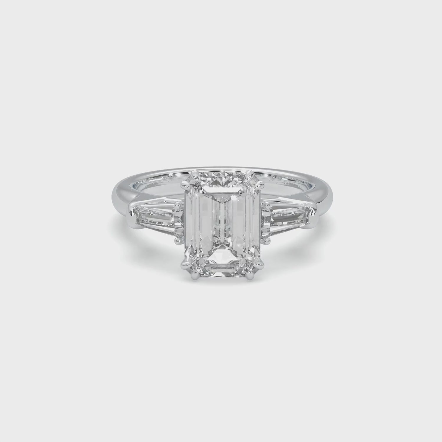 Diamond Ring Emeraldcut - Bond Street