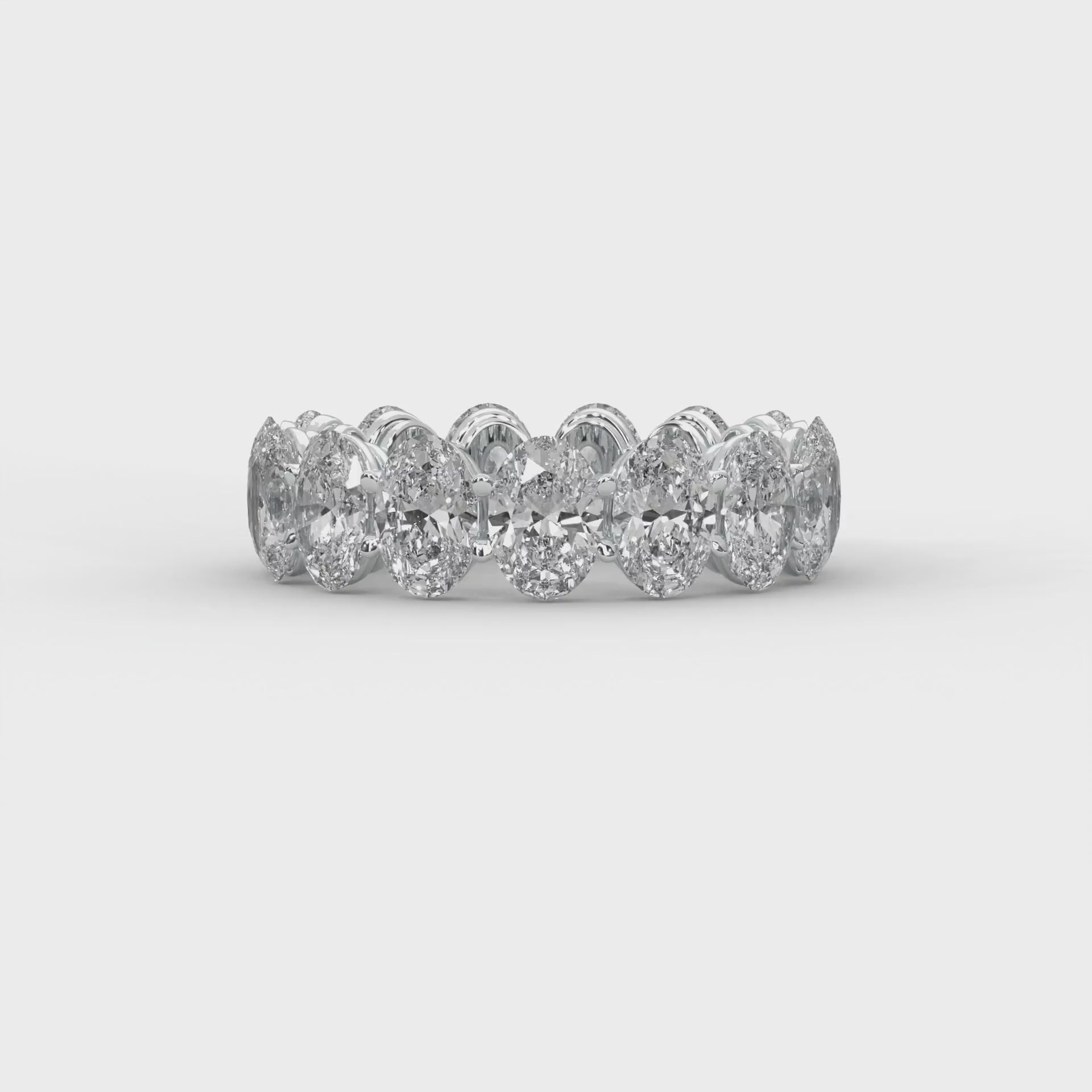 Diamond Eternity Ring Oval