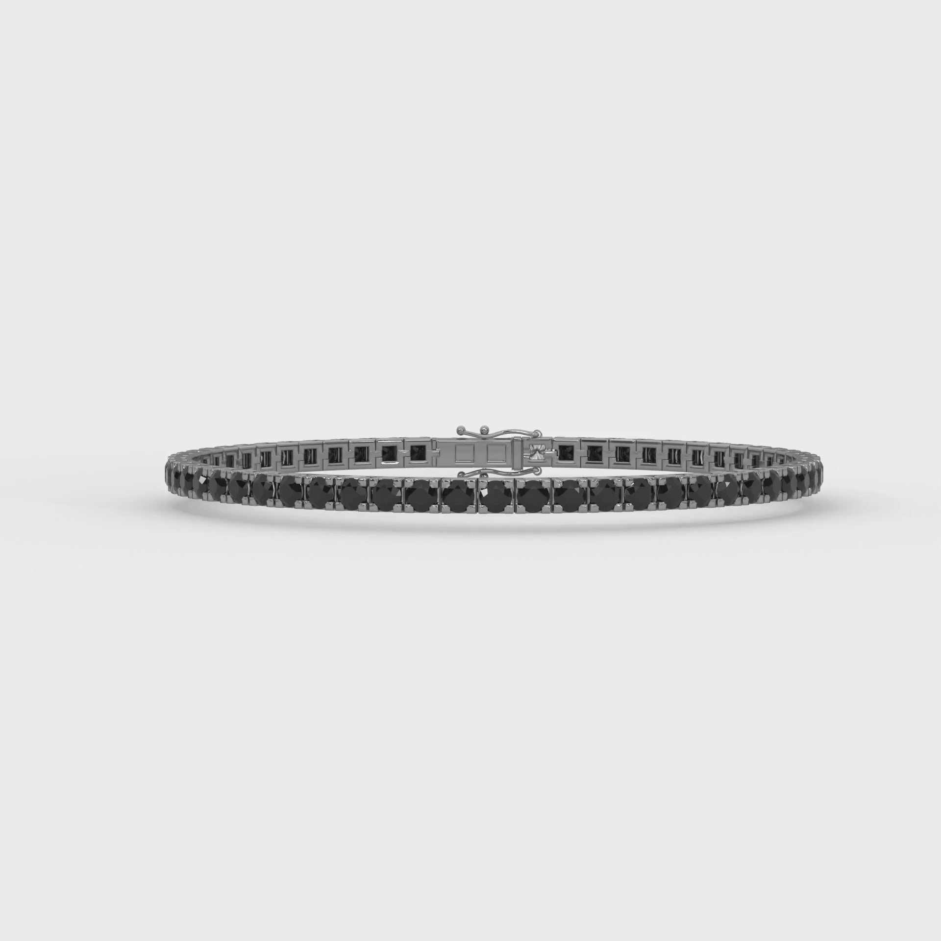 Black Edition Tennis Bracelet