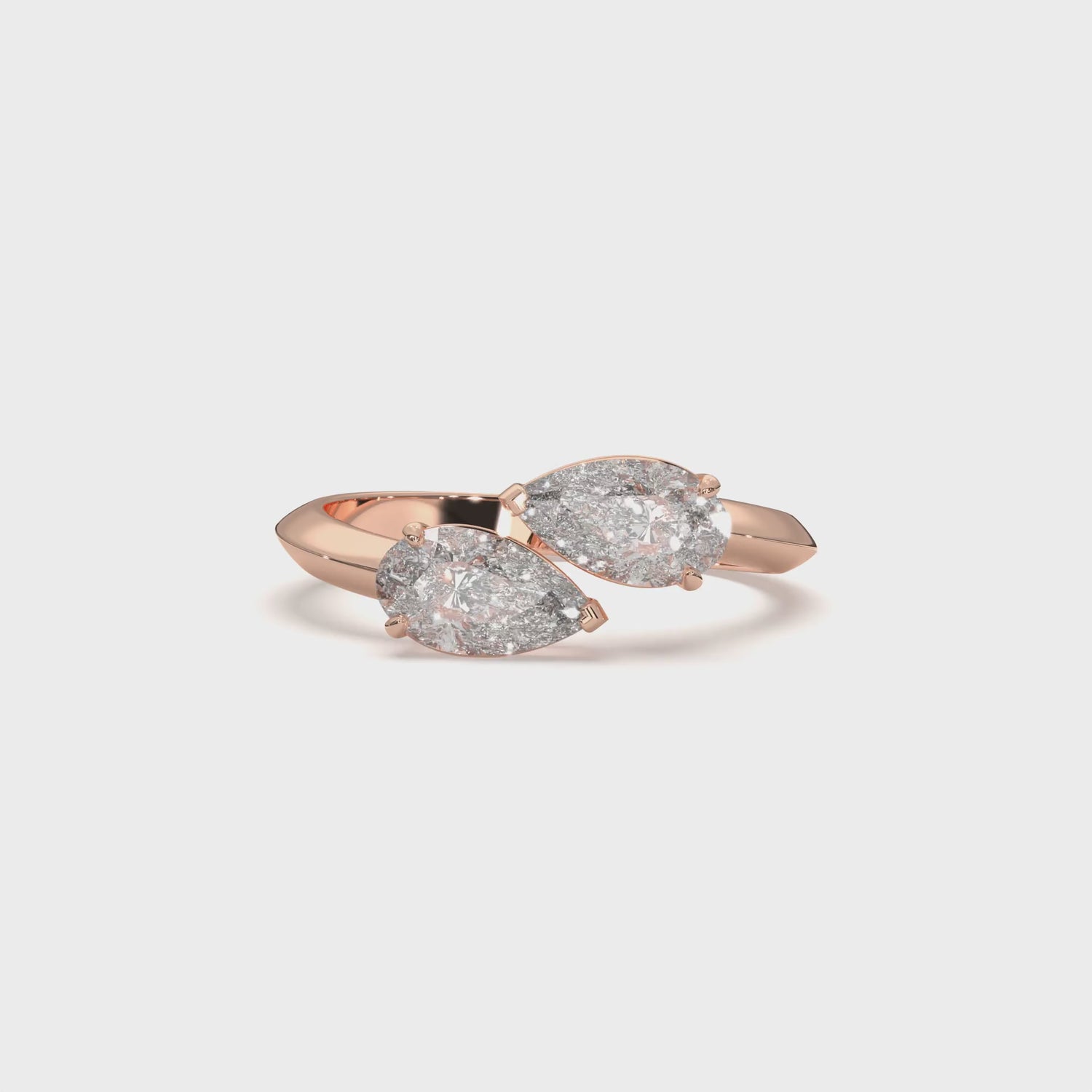 Diamond Ring &quot;Toi et Moi&quot;