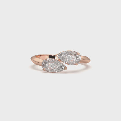 Diamond Ring &quot;Toi et Moi&quot;
