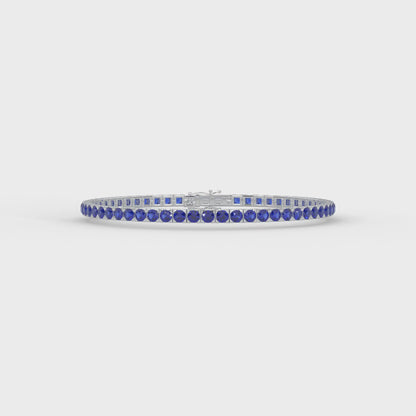 Royal Blue Tennis Bracelet