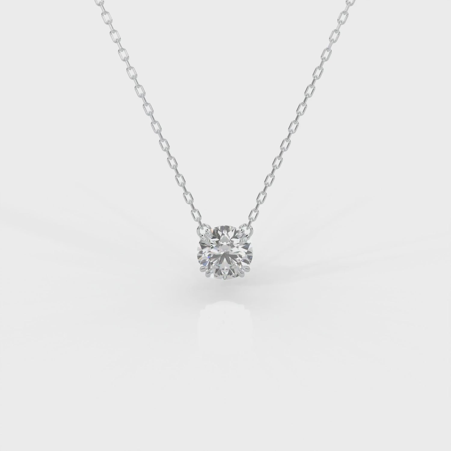 Diamond Necklace Brilliant Solitaire