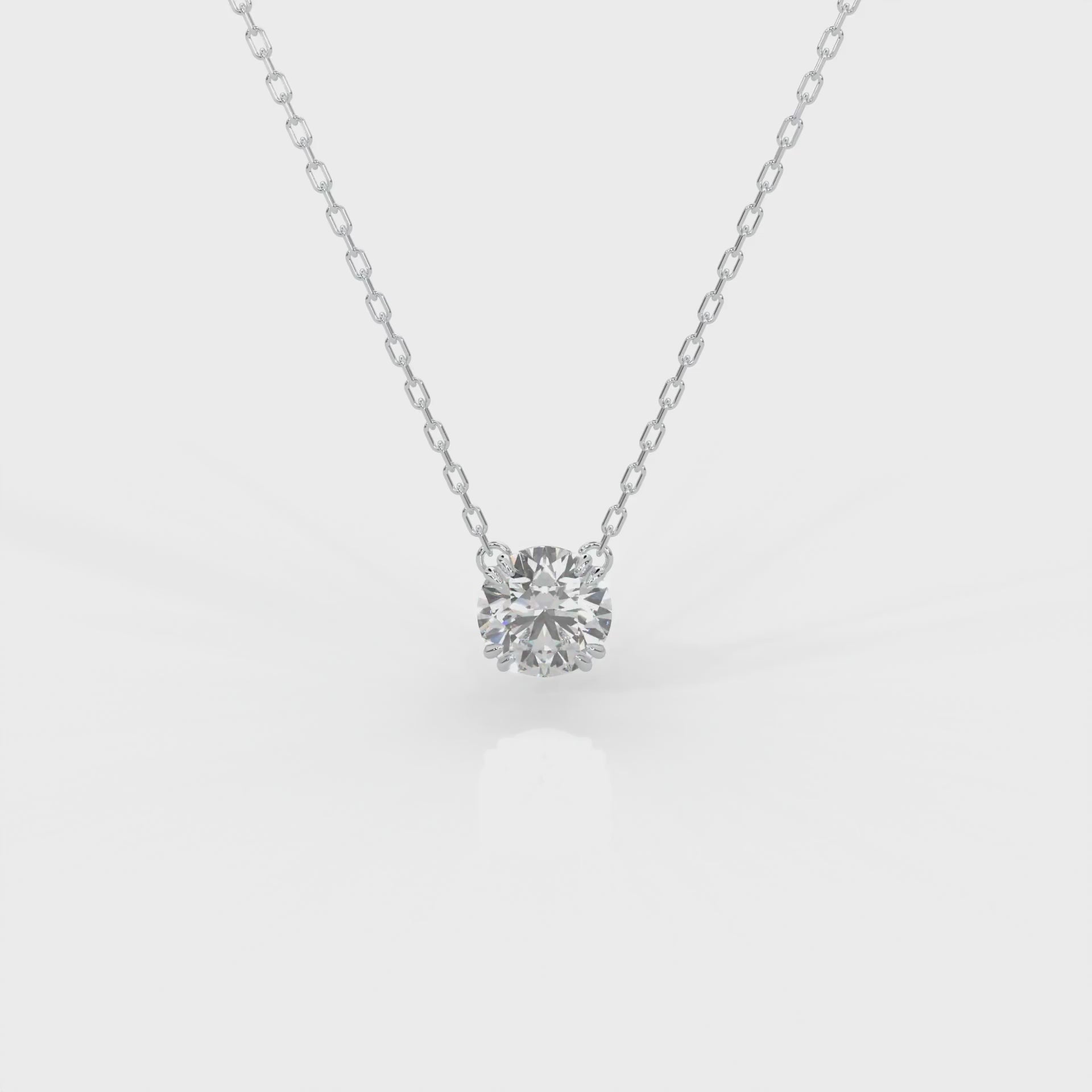 Diamond Necklace Brilliant Solitaire