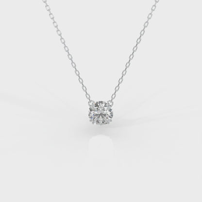 Diamond Necklace Brilliant Solitaire